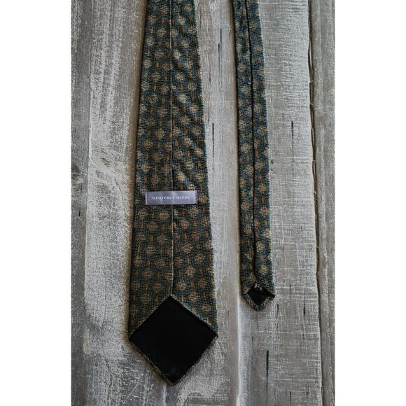 Set Of 4 Geoffrey Beene Mens Silk Neck ties Multicolor American Greetings - Picture 4 of 16